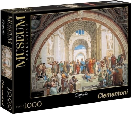 CLEMENTONI Παζλ 1000 TEM. Raphael: Η Σχολή Των Αθηνών