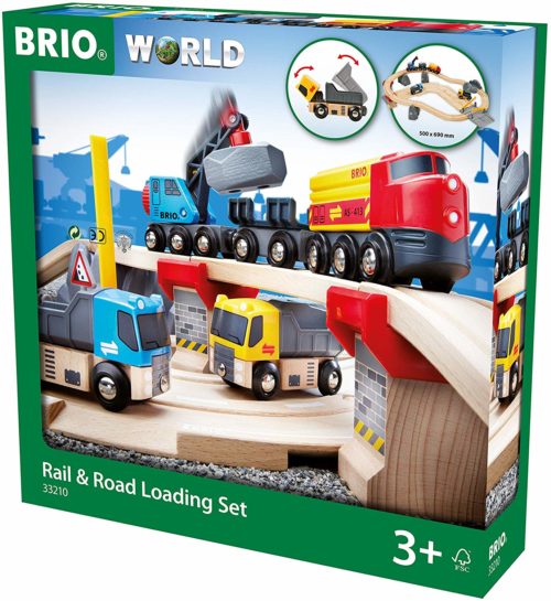 BRIO RAIL+ROAD LOADING SET