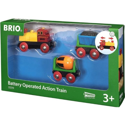 BRIO BATTERY OPERATED ACTION TRAIN