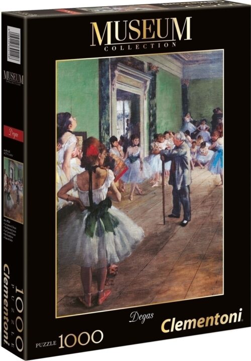 CLEMENTONI Παζλ 1000 TEM. Degas: Μάθημα Χορού