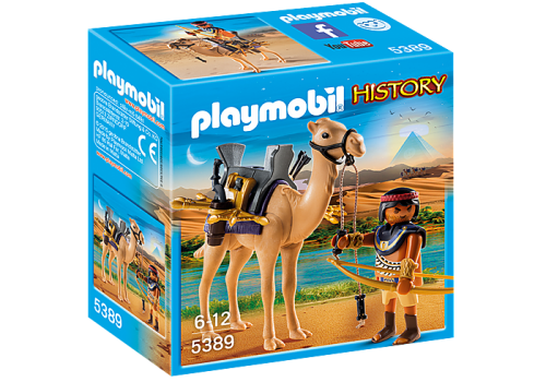 Αιγύπτιος πολεμιστής με καμήλα PLAYMOBIL