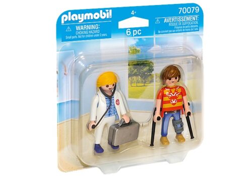Duo Pack Γιατρός και ασθενής PLAYMOBIL