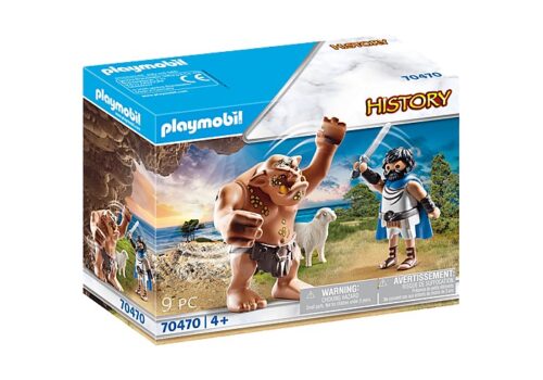 Ο Οδυσσέας και ο Κύκλωπας Πολύφημος PLAYMOBIL