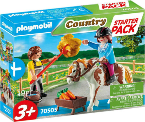 Starter Pack Φροντίζοντας το άλογο PLAYMOBIL