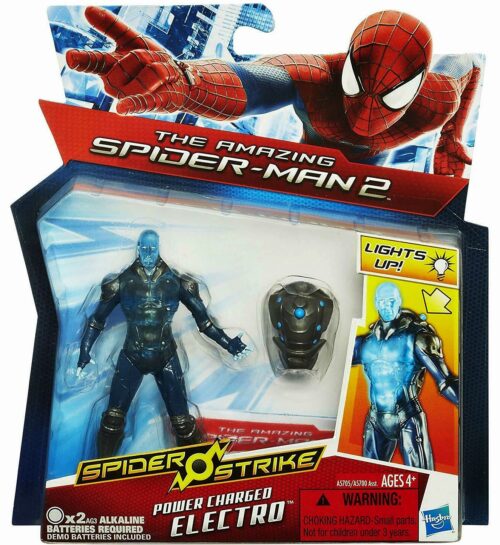 POWER CHARGED SPIDER STRIKE ELECTRO THE AMAZING SPIDER-MAN 2