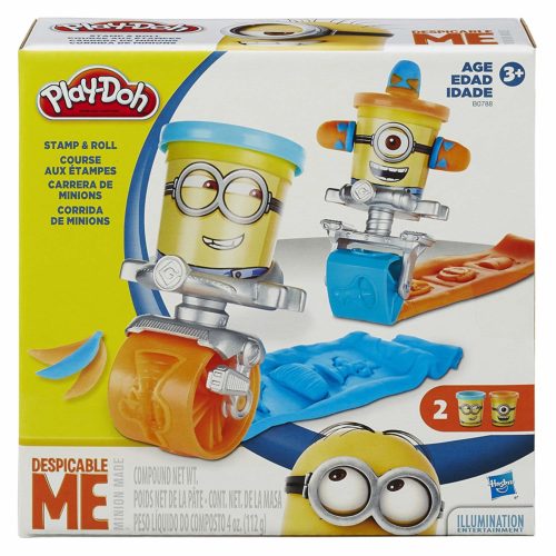 PLAY DOH STAMP+ROLL MINIONS