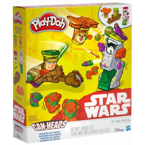PLAY DOH CAN HEADS MISSION ON ENDOR