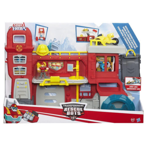GRIFFIN ROCK FIREHOUSE HEADQUARTERS RESCUE BOTS TRANSFORMERS