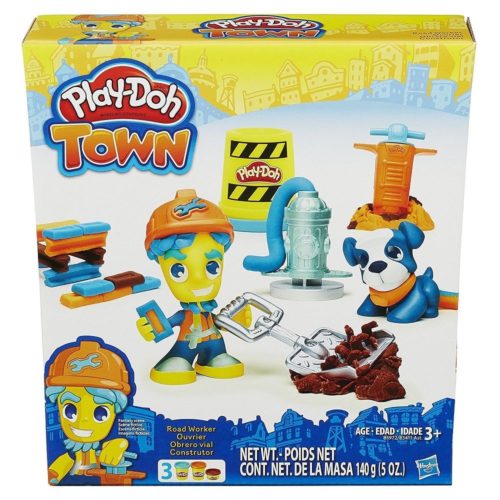 PLAY DOH TOWN ROAD WORKER
