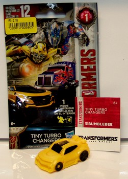 TINY TURBO CHANGERS TRANSFORMERS BUMBLEBEE-Y SERIES 1