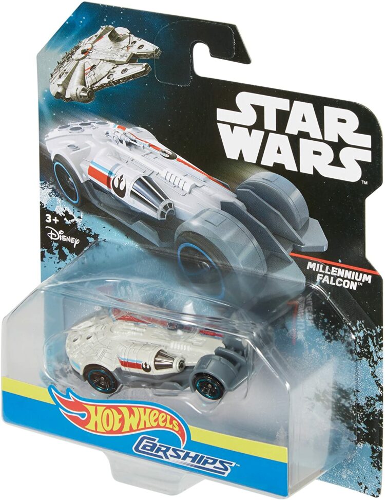 MILLENIUM FALCON STAR WARS HOTWHEELS CARSHIPS