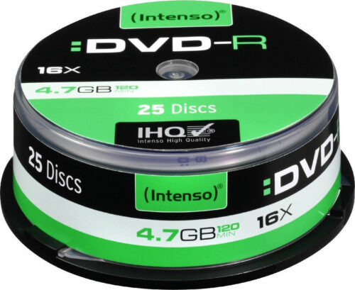 INTENSO DVD-R 4.7GB 25 DISCS