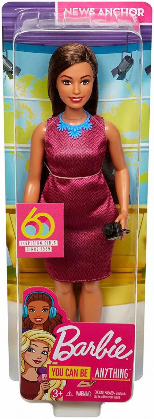 BARBIE YOU CAN BE ANYTHING-NEWS ANCHOR