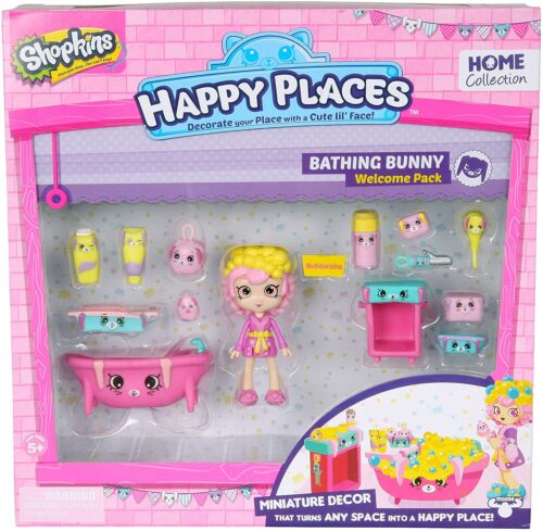 HAPPY PLACES BATHING BUNNY WELCOME PACK SHOPKINS