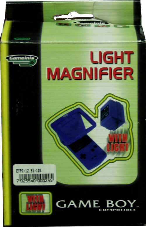 LIGHT MAGNIFIER FOR GAME BOY COMPATIBLE